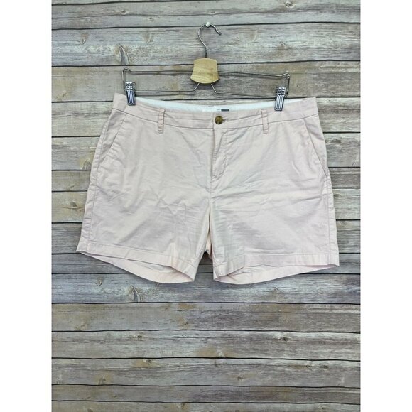 Old Navy Womens 10 Flat Front Shorts Blush Pink - Picture 1 of 10
